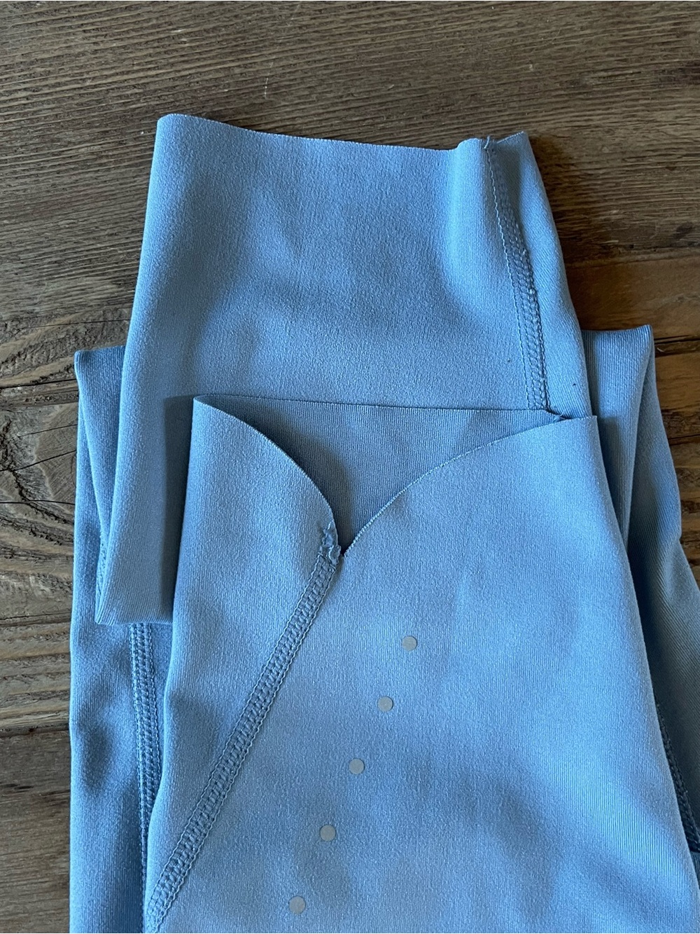 Danskin High Rise Pocket Leggings Light Blue XL